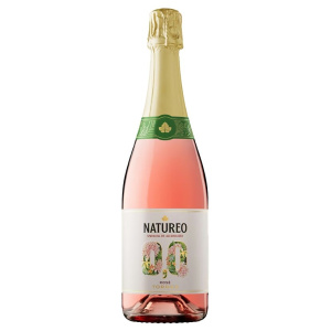 Natureo Sparkling Rosé vino espumoso sin alcohol rosado