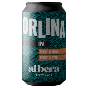 Orlina cerveza IPA sin alcohol y sin gluten artesana