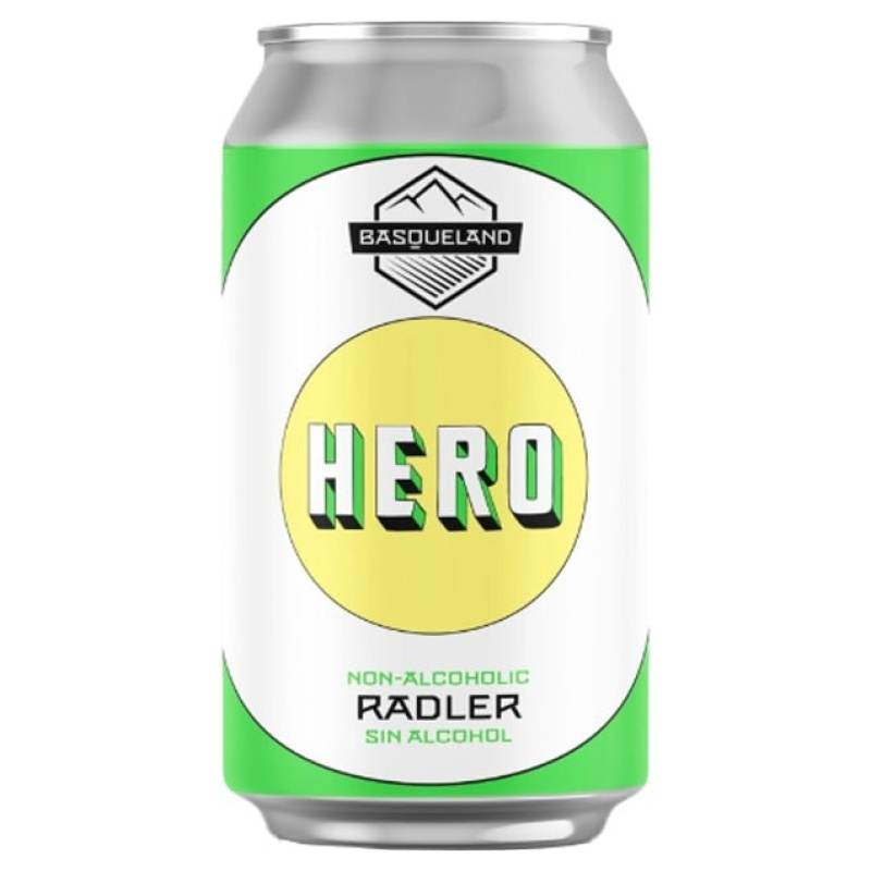 Hero Radler cervesa sense alcohol amb llimona artesana