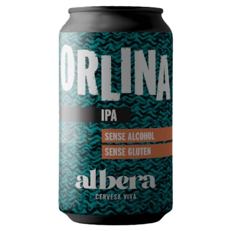 Orlina cervesa IPA sense alcohol artesana