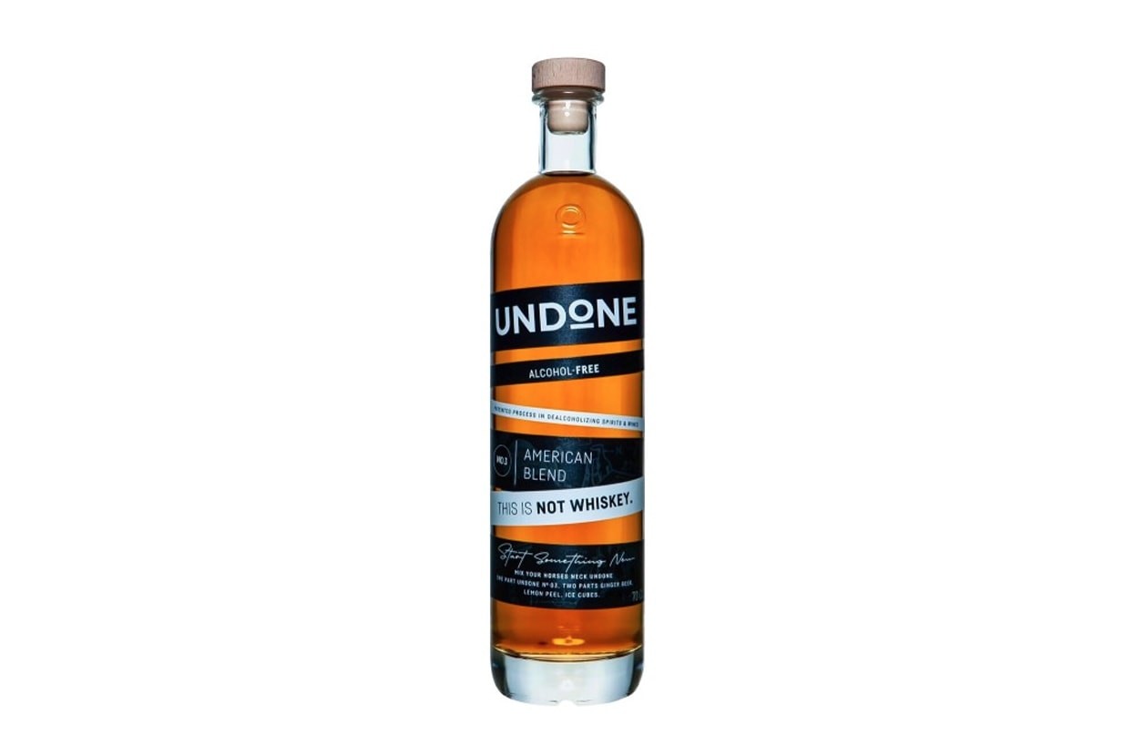 Undone American Blend alcohol-free whiskey