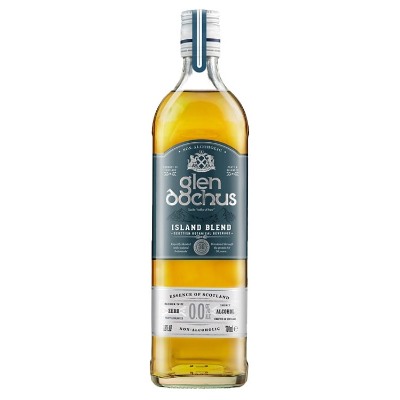Glen Dochus island blend whisky sin alcohol